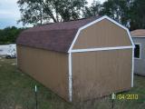 The rear of a Lofted Barn Shed