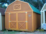 Cedar siding with a green roof