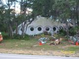 The dome store after we opened the lot